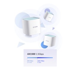 D-Link EAGLE PRO AI AX1500 Mesh | High-Speed, Intelligent Wi-Fi Solution | Model M15-2